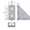 Die Cast Bracket PG30 30x60