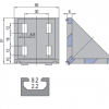 Die Cast Bracket PG30 60x60
