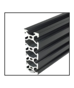 2080 V-Slot Aluminium Profile - Black