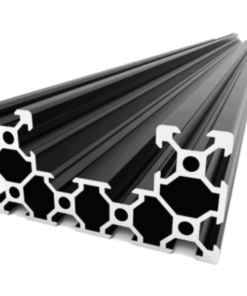 4080 C-Beam Aluminium Profile Black