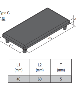 End Cap PG40 - 40x60