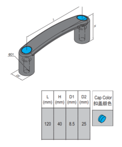 PA Handle For Slot 10 - Blue Cap