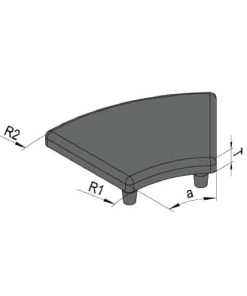 End Cap PG45 - 45x45 L