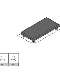 End Cap PG45 - 45x60