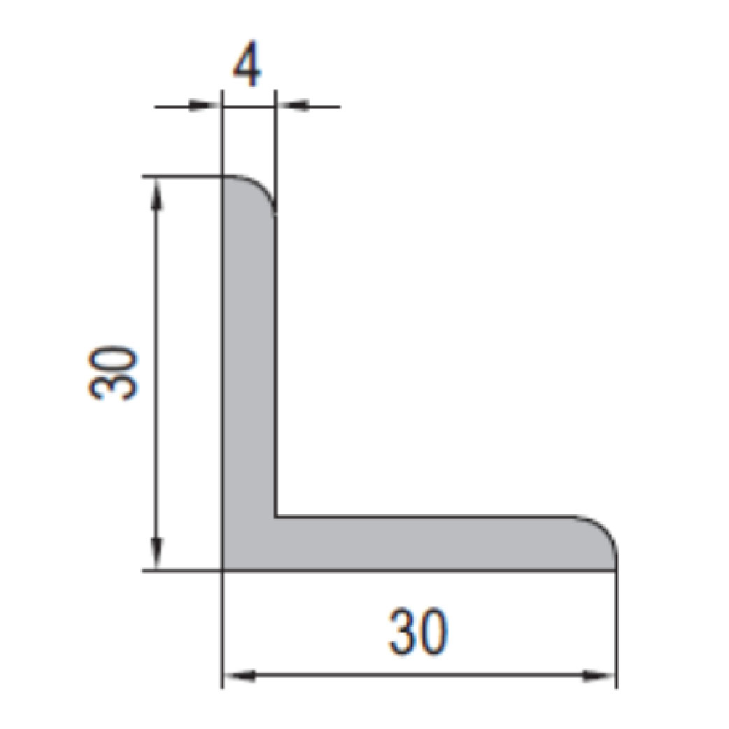 Angle Profile 30x30x4