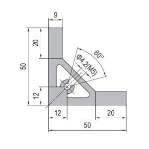 Angle Profile 50x50x9