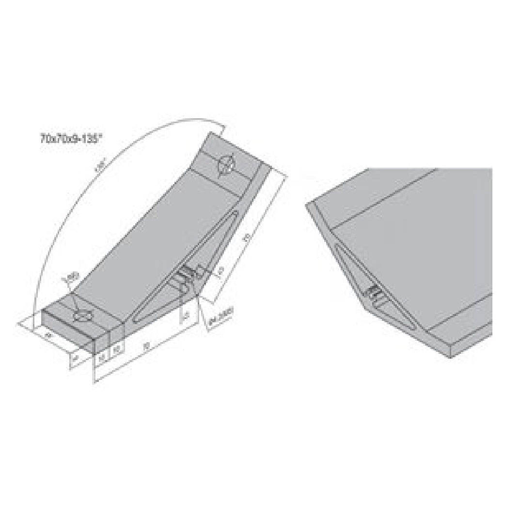 Angle Profile 70x70x9