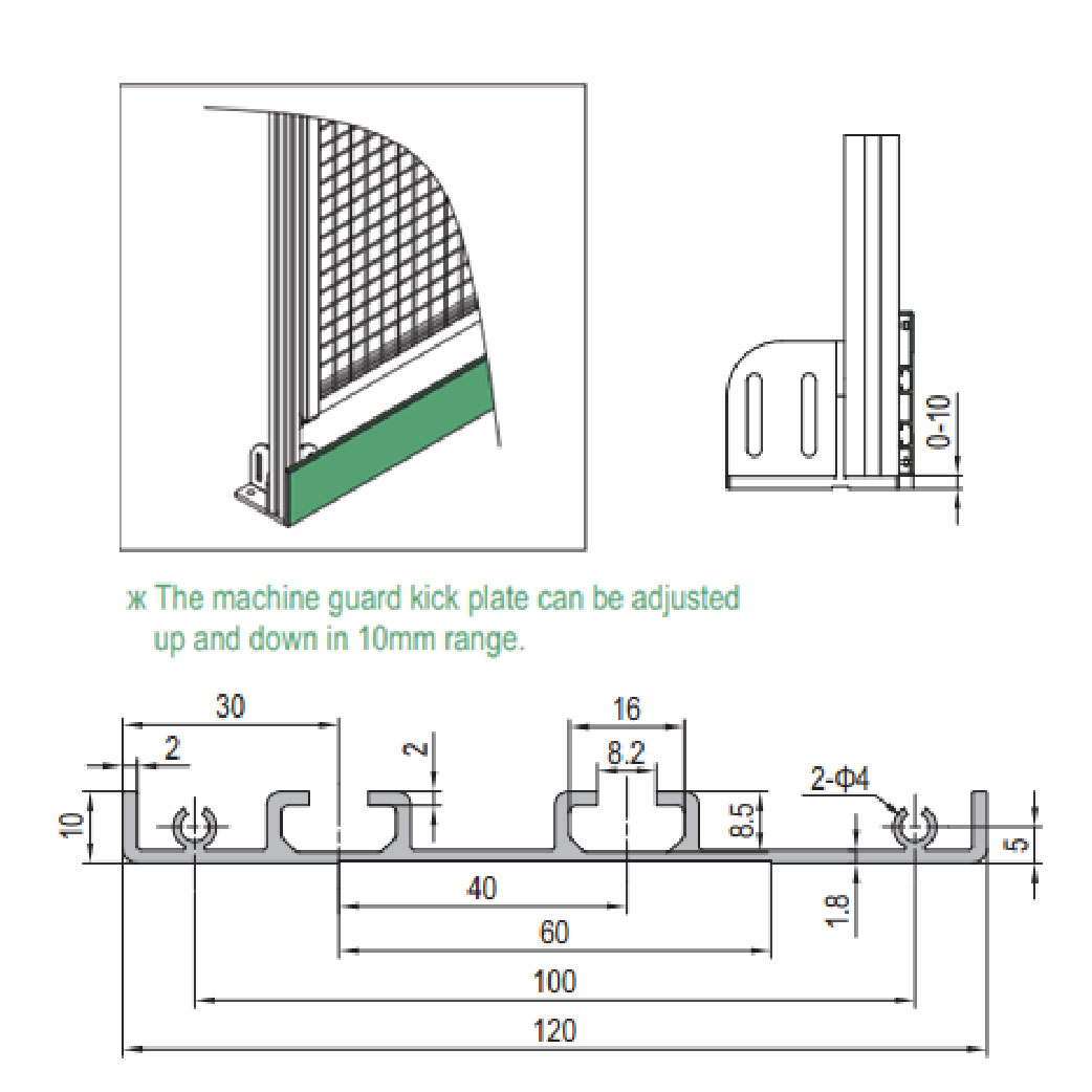 Kick Plate Profile