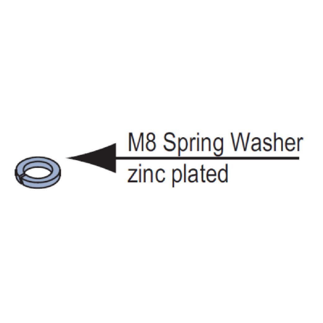 M8 Spring Washer