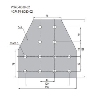 Joining Plate - PG40-8080-02