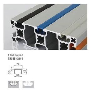 T-Slot Cover - 6 Orange PG15/20