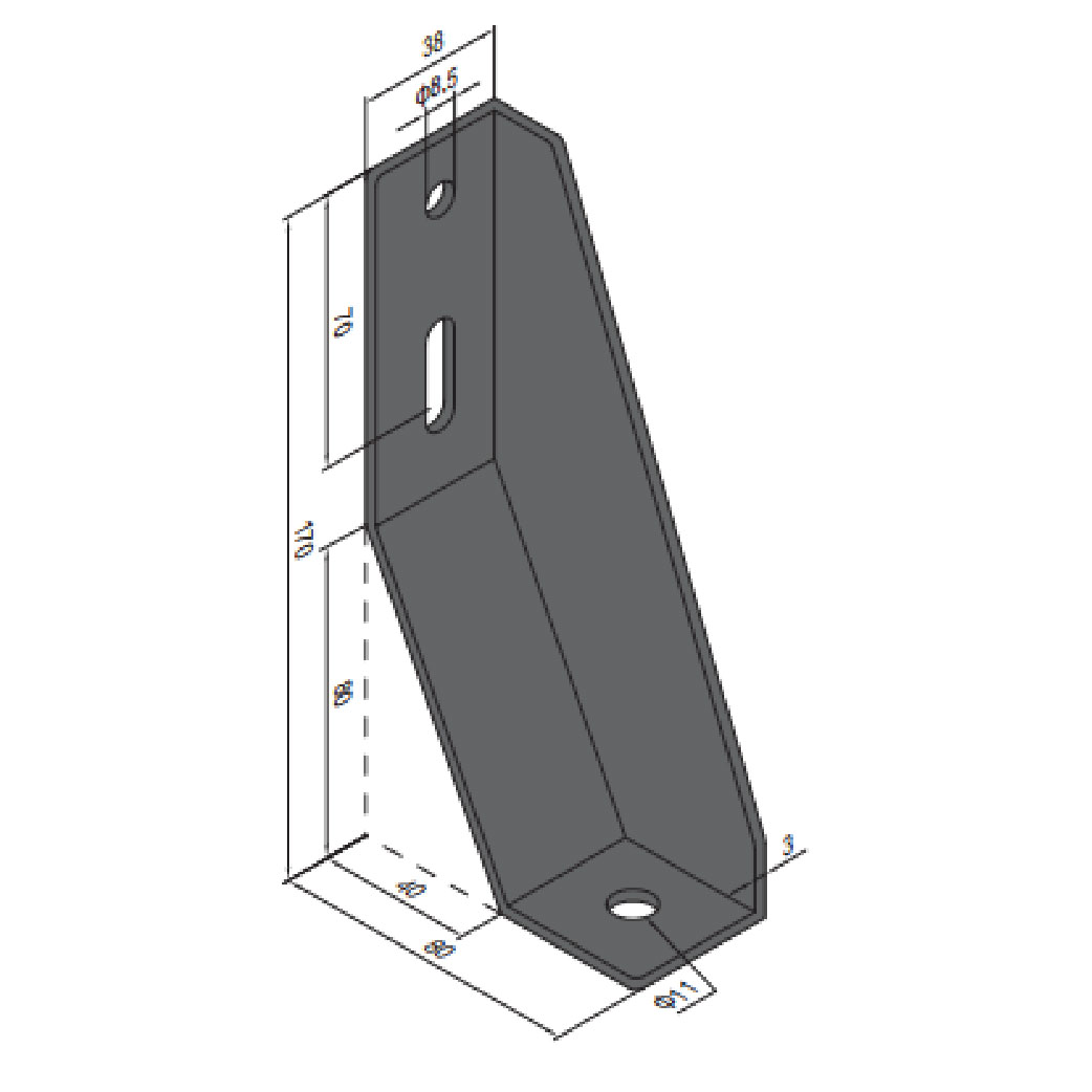 Base Angle - Left