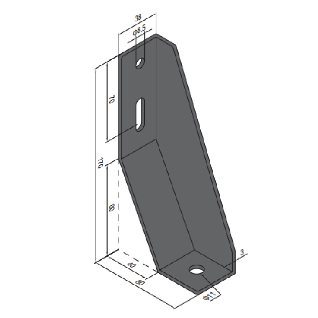 Base Angle - Left