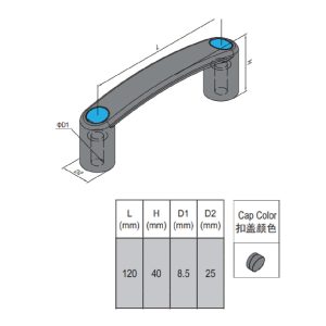 PA Handle For Slot 8 - Set