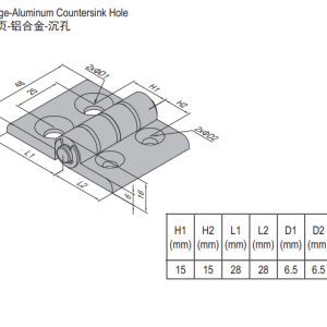 Hinge PG30/30 Set