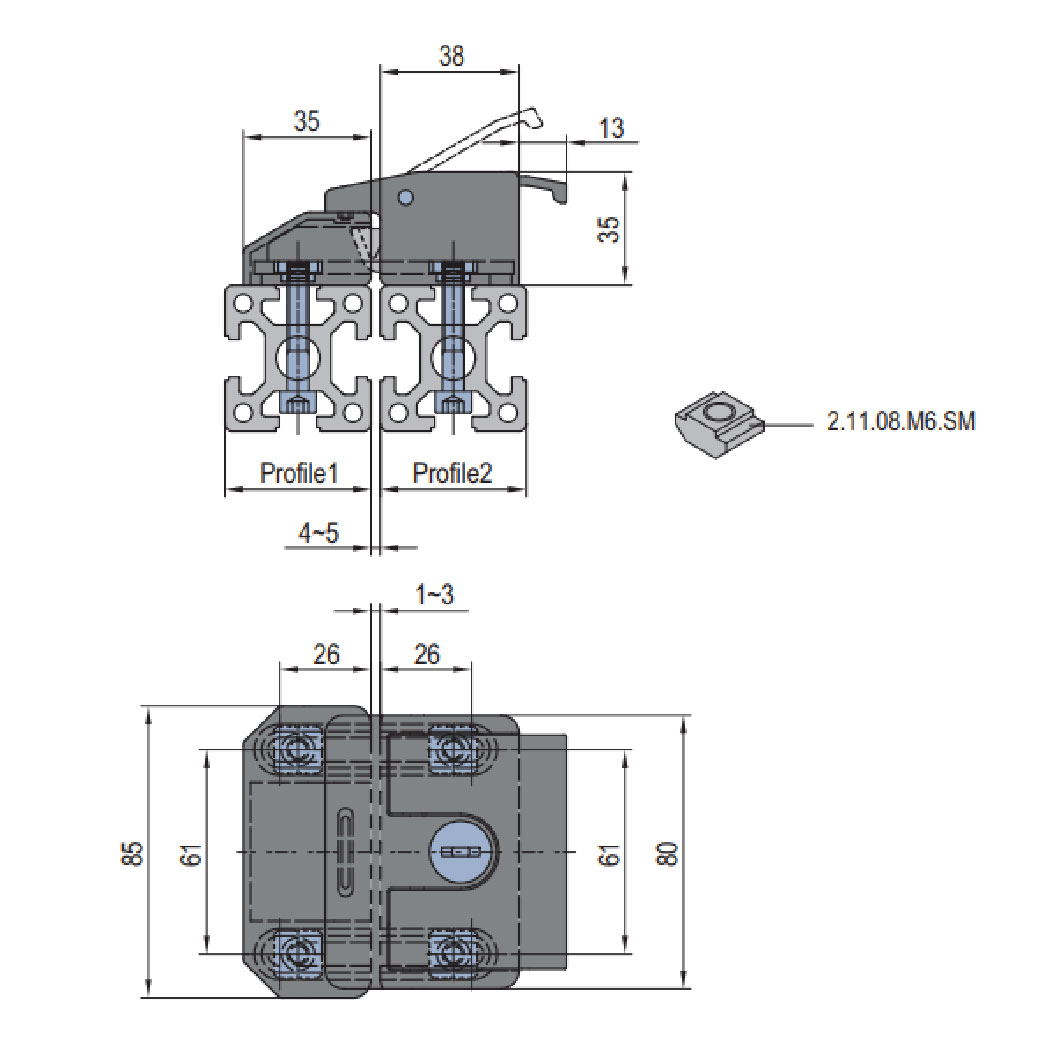 Lock 3030 PG30