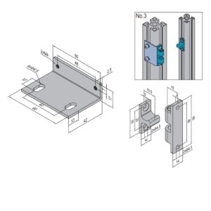 Magnet Catch - 14 - 30 Door / 30 Frame Set