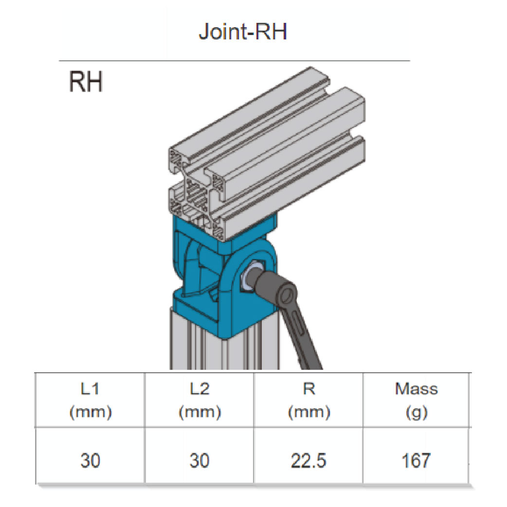 Joint - Type B - 3030 - RH