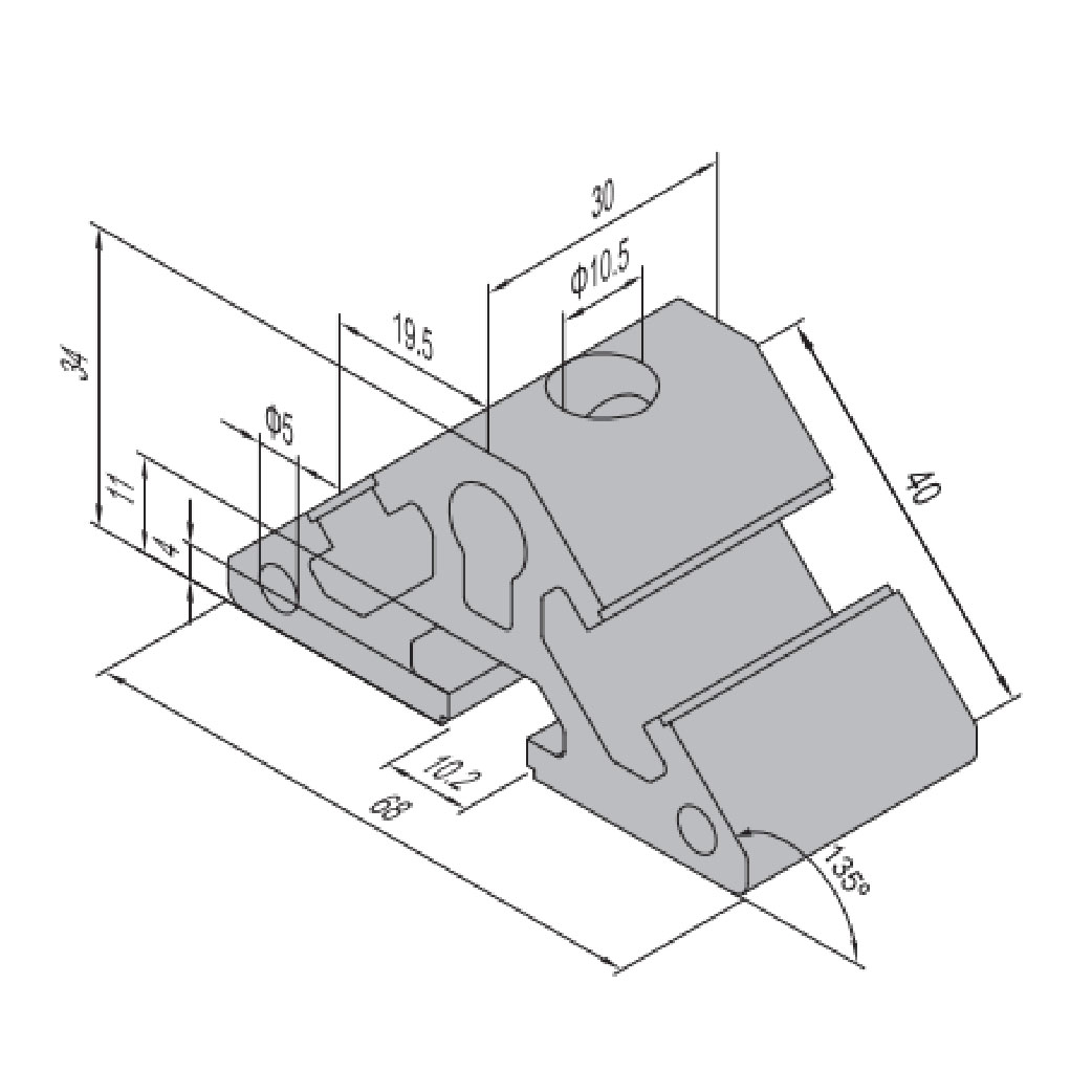 Frame Joint - PG40 PG4040