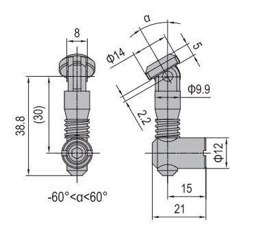 Anchor Connector PG30 Oblique