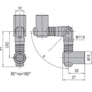 Anchor Connector PG40 Miter