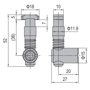 Anchor Connector PG40 Standard