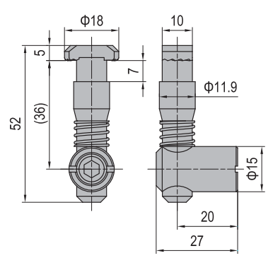 Anchor Connector PG40 Standard