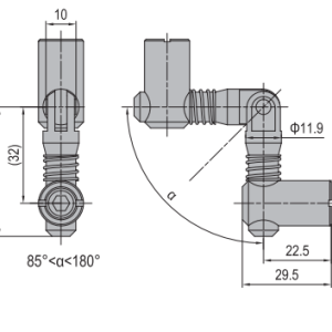 Anchor Connector PG45 Miter