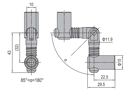 Anchor Connector PG45 Miter