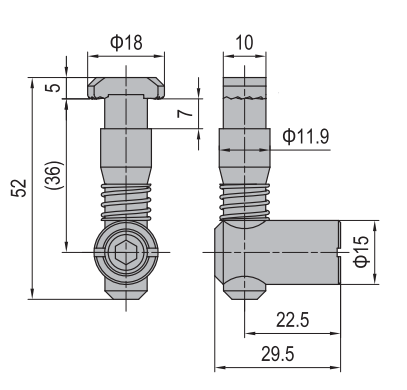 Anchor Connector PG45 Standard