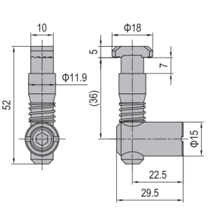 Anchor Connector PG45 Standard