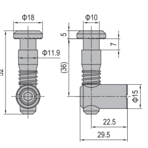 Anchor Connector PG45 Universal