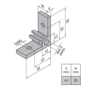 AP Bracket 35x35 PG15-30