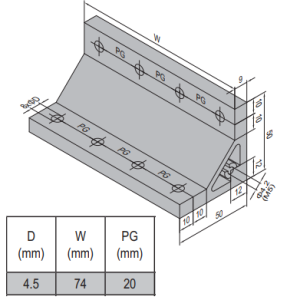 AP Bracket 50x50 PG20-80