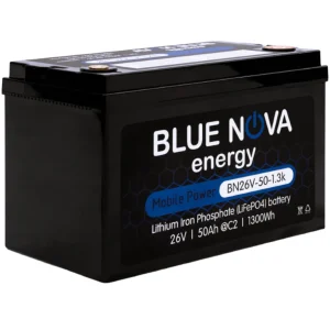 Blue Nova LiFePO4 BN26V-50-1.3k (Lithium Iron Phosphate)