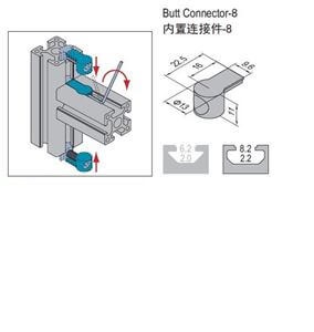 Butt Connector - 8 - PG30 Set Q