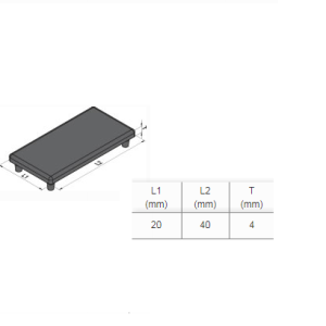 End Cap PG20 - 20x40