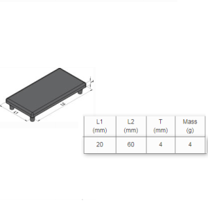 End Cap PG20 - 20x60