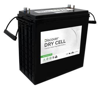 230AH Discover EV185A-A Inverter Battery - DIY-Geek