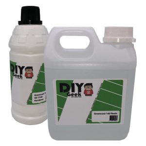 Greencast 160 Epoxy Resin + SD7160 Slow Hardener - UV Stable Clear