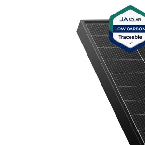 JA Solar 460W N-type Double Glass Bifacial LB Traceable Low Carbon 54 Cell Black Frame MC4-EVO2