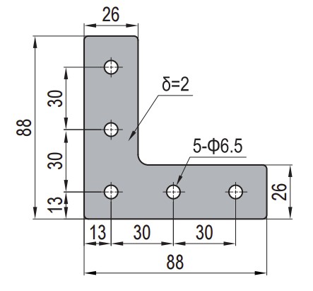 Joining Plate - PG30-3030-01