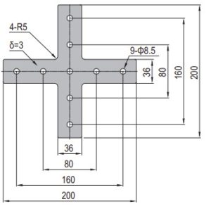 Joining Plate - PG40-4040-03