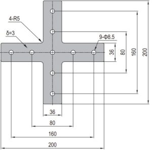 Joining Plate - PG40-4040-03 Set Y