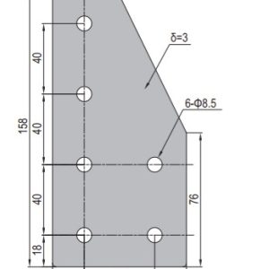 Joining Plate - PG40-4080-01 Set X