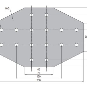 Joining Plate - PG40-4080-03 Set Y