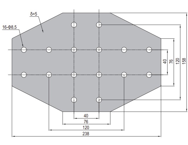 Joining Plate - PG40-4080-03 Set Y