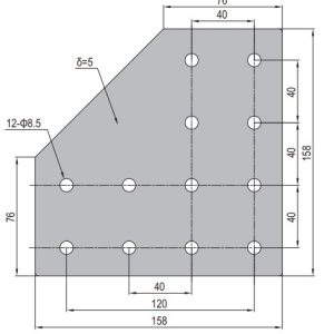 Joining Plate - PG40-8080-01