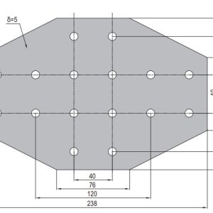Joining Plate - PG40-8080-03 Set I