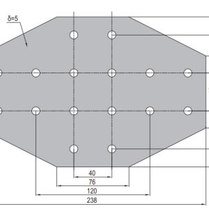 Joining Plate - PG40-8080-03